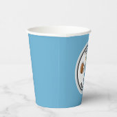 Speciaal voor hem ontworpen papieren Afstuderen Papieren Bekers (Rechts)