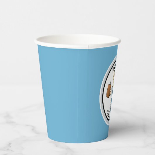 Speciaal voor hem ontworpen papieren Afstuderen Papieren Bekers (Rechts)