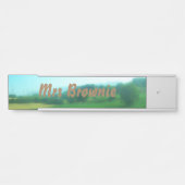 Speciaal voor het Italiaanse platteland Deurbordje (Voorkant)