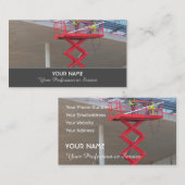 Speciaal voor hydraulische hijsinstallaties en hef visitekaartje (Voorkant / Achterkant)