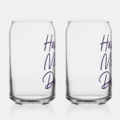 Speciaal voor je moeder blikvorm glas (Voorkant)