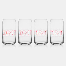 Speciaal voor je moeder blikvorm glas