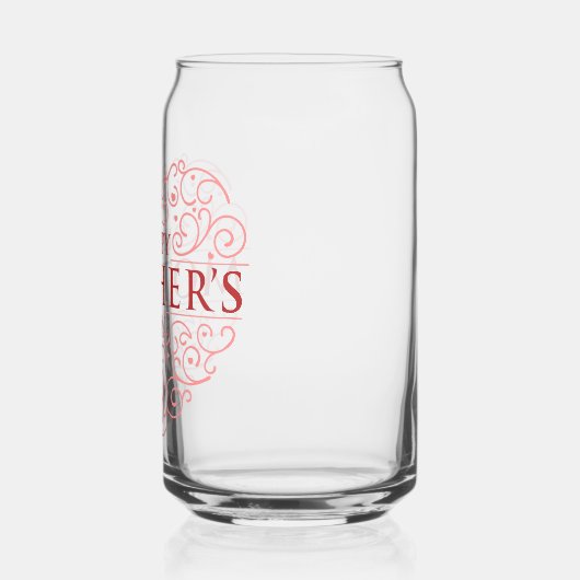 Speciaal voor je moeder blikvorm glas (Achterkant)