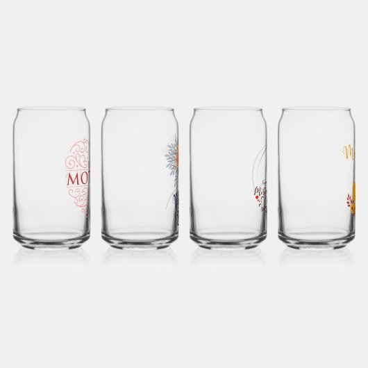 Speciaal voor je moeder blikvorm glas (Voorkant)