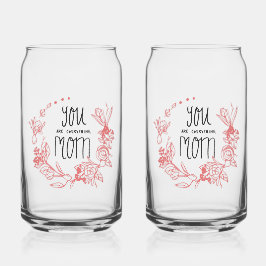 Speciaal voor je moeder blikvorm glas