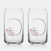 Speciaal voor je moeder blikvorm glas (Links)