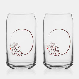 Speciaal voor je moeder blikvorm glas