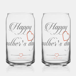 Speciaal voor je moeder blikvorm glas