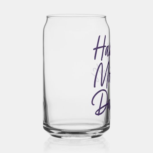 Speciaal voor je moeder blikvorm glas (Voorkant)