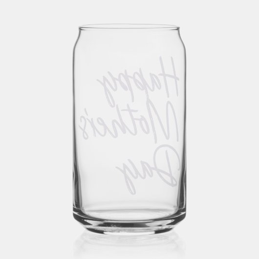 Speciaal voor je moeder blikvorm glas (Rechts)