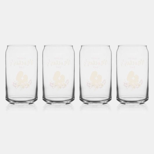 Speciaal voor je moeder blikvorm glas (Rechts)