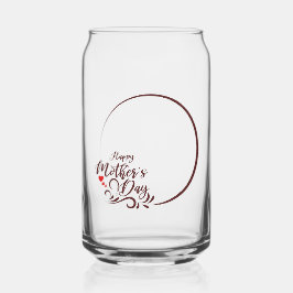 Speciaal voor je moeder blikvorm glas