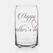 Speciaal voor je moeder blikvorm glas (Links)