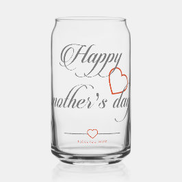 Speciaal voor je moeder blikvorm glas