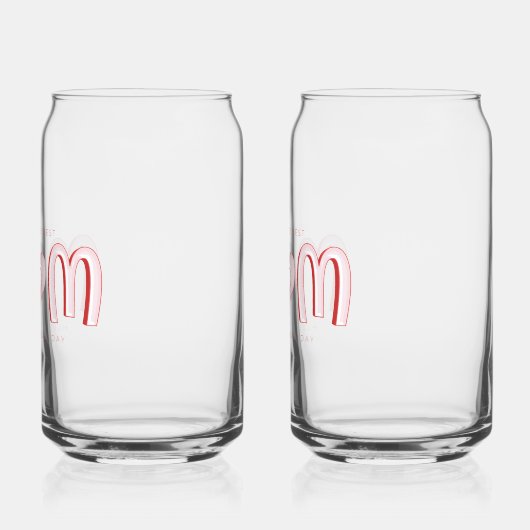 Speciaal voor je moeder blikvorm glas (Achterkant)