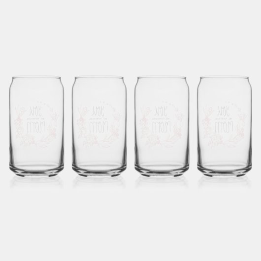 Speciaal voor je moeder blikvorm glas (Rechts)