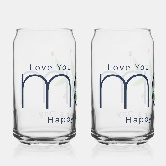 Speciaal voor je moeder blikvorm glas (Voorkant)
