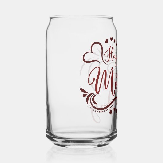 Speciaal voor je moeder blikvorm glas (Voorkant)