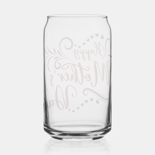 Speciaal voor je moeder blikvorm glas (Rechts)