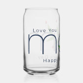 Speciaal voor je moeder blikvorm glas (Voorkant)