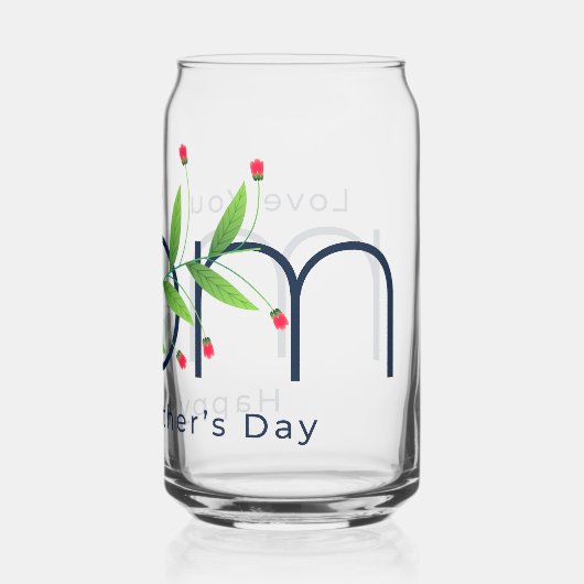 Speciaal voor je moeder blikvorm glas (Achterkant)