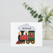 Speciaal voor kerstmis ontworpen foto briefkaart (Staand voorkant)