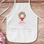 Speciaal voor Kerstmis ontworpen platform voor Kin Kinder Schort<br><div class="desc">Geniet van de traditie van het kerstbakken met dit schattige kind Baking Crew-schort. Het is versierd met een waterverf van een kerstcadeautje! Eenvoudig aan te passen. Als we ons kunstwerk creëer,  vind je dit exacte afbeelding niet van andere ontwerpers. Oorspronkelijke Waterverf © Michele Davies.</div>