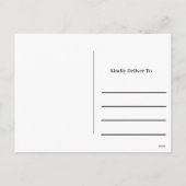 Speciaal voor kerstmis ontworpen Real Estate Agent Feestdagenkaart (Achterkant)