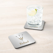 Speciaal voor kunstwerken / Monogram Bier Onderzetter (Rechterzijde)