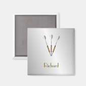 Speciaal voor kunstwerken / Monogram Magneet (Voorkant / Achterkant)