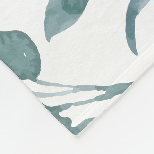 Speciaal voor mam met Blush Flowers Fleece Deken (Hoek)