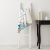 Speciaal voor mam met Blush Flowers Sherpa Deken (In situ)