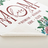 Speciaal voor mam met Blush Flowers Sherpa Deken (3/4)