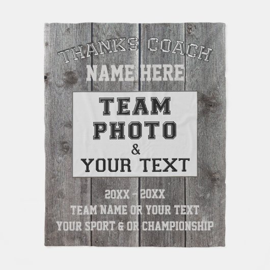 Speciaal voor mannen uitgeruste coachcadeautjes, F Fleece Deken (Voorkant)