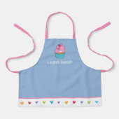 Speciaal voor meisjes bestemde Cupcake Apron Schort (Voorkant)