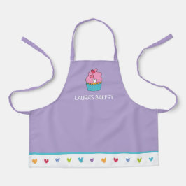 Speciaal voor meisjes bestemde Cupcake Apron Schort
