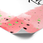 Speciaal voor meisjes ontworpen wandtappers poster (Hoek)