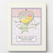 Speciaal voor meisjes uitgeruste Muur Nursery Art  Fotoplaat (Voorkant)