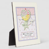 Speciaal voor meisjes uitgeruste Muur Nursery Art  Fotoplaat (Zijkant)