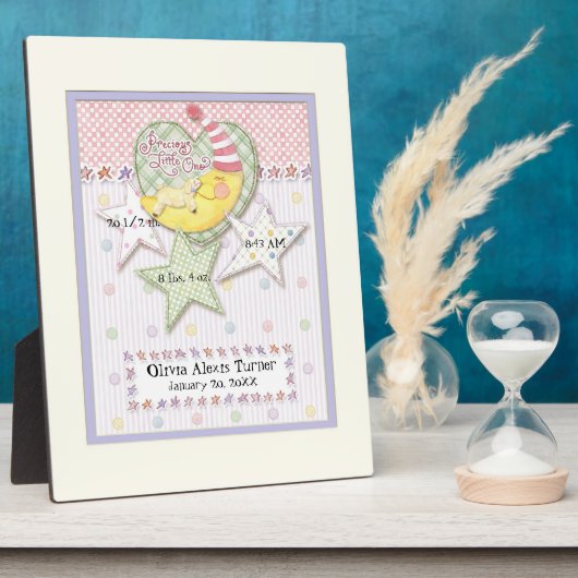 Speciaal voor meisjes uitgeruste Muur Nursery Art  Fotoplaat (Zijkant)