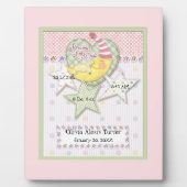 Speciaal voor meisjes uitgeruste Muur Nursery Art  Fotoplaat (Voorkant)