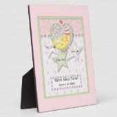 Speciaal voor meisjes uitgeruste Muur Nursery Art  Fotoplaat (Zijkant)