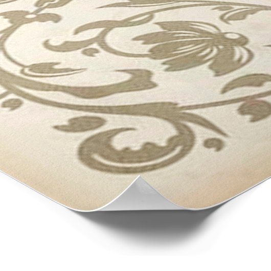 Speciaal voor mijn dochter van mam Butterfly Bla Poster (Hoek)