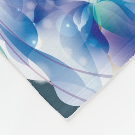 Speciaal voor mijn dochter van mam Butterfly Fleece Deken (Hoek)