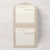 Speciaal voor mijn fan-ByRino All In One Uitnodiging (Buitenkant)