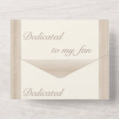 Speciaal voor mijn fan-ByRino All In One Uitnodiging (Achterkant)