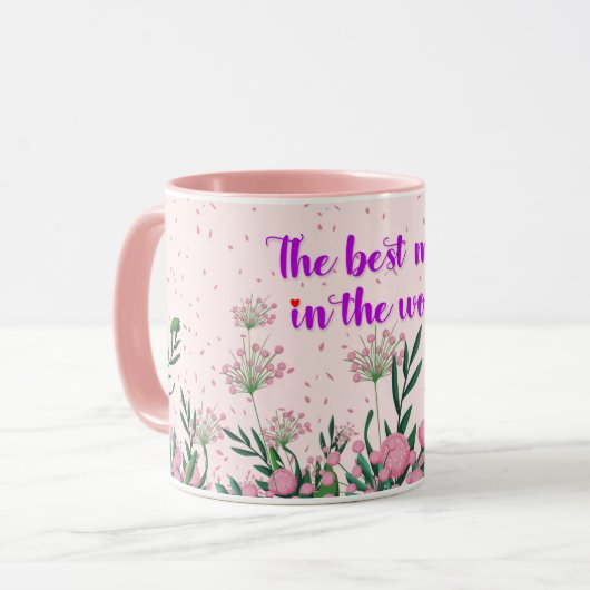 Speciaal voor Moeder Moederdag Mok (Voorkant links)