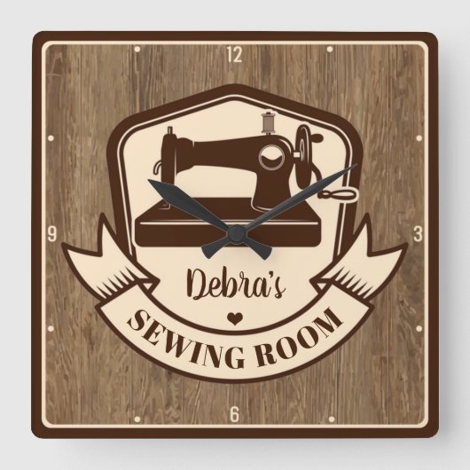 , speciaal voor naadwerk uitgeruste zoekmachine vierkante klok (Voorkant)