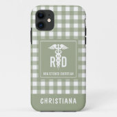 Speciaal voor RD geregistreerd Dietitititititiaans Case-Mate iPhone Case (Achterkant)