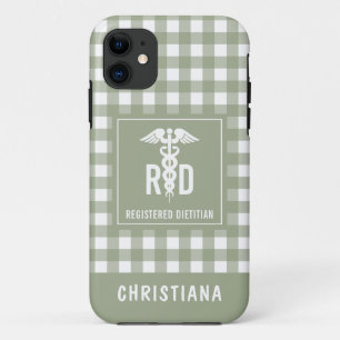 Speciaal voor RD geregistreerd Dietitititititiaans Case-Mate iPhone Case